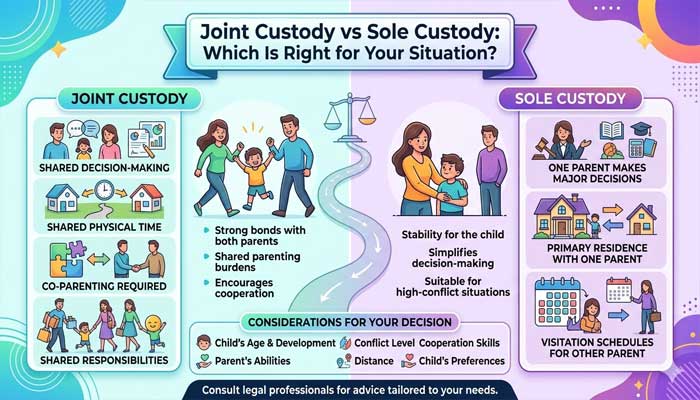 Joint Custody vs Sole Custody: Which Is Right for Your Situation?