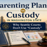 Parenting-Plans-vs-Custody-in-Washington-State-Why-Seattle-Courts-Don’t-Use-“Custody”